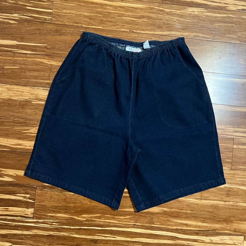 Women denim & co dark blue  Shorts